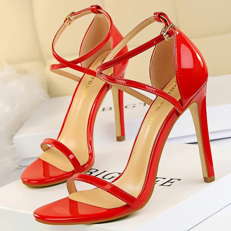 Patent Leather High Heels Pumps for Women - Sexy and Stylish