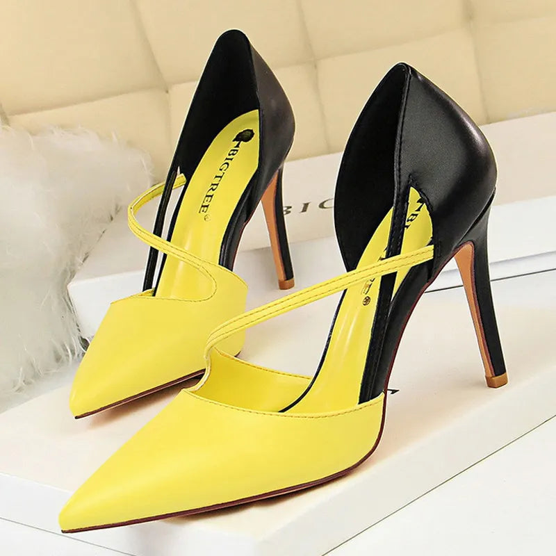 High Heels Stiletto Pumps Fashion Women Shoes