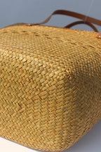Handwoven Large Capacity Tote Straw Bag
