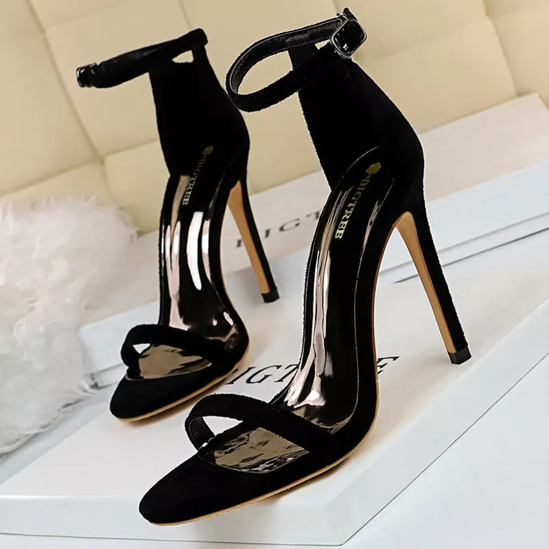 Stylish Stiletto Heel Sandals for Women - Summer High Heels