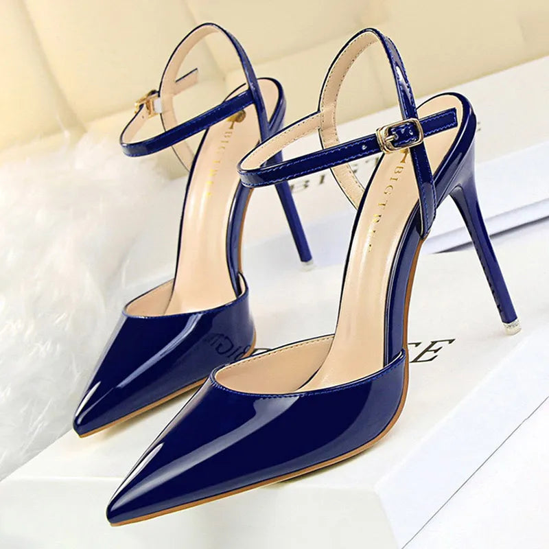 Patent Leather High Heels Pumps for Women - Sexy and Stylish