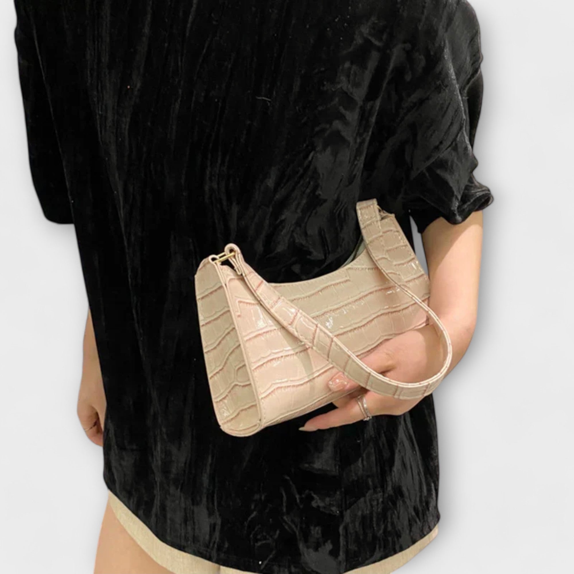 | Shiny Leather Bag