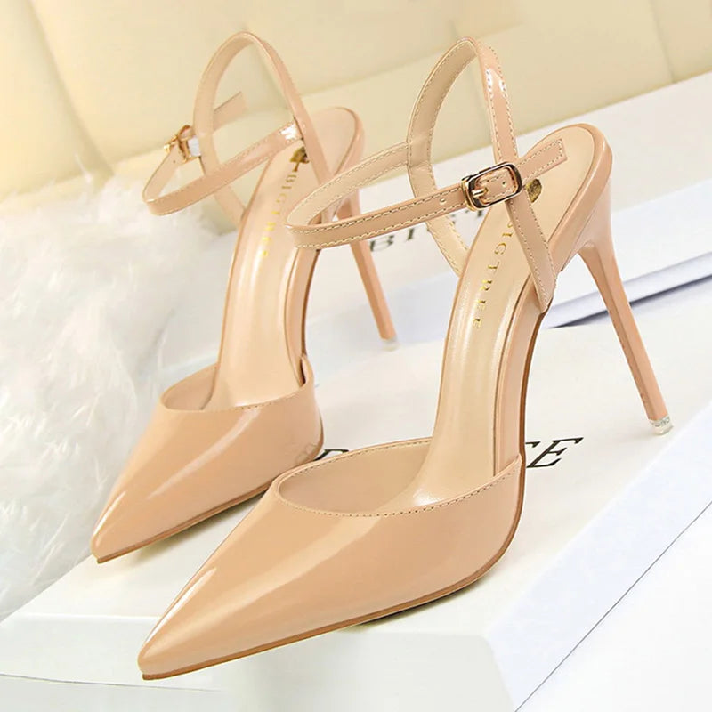 Patent Leather High Heels Pumps for Women - Sexy and Stylish