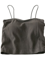 DressBetty - Cotton Basic Strapy Padded Camis