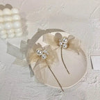Lace Pearl Drop Earrings for Women by Lizakosht Etrendy