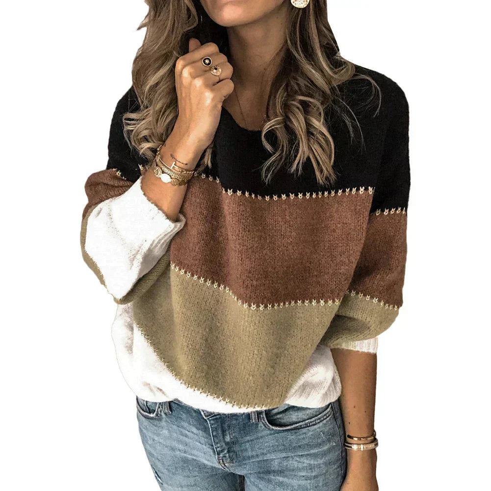 | Women Colorblock Sweater