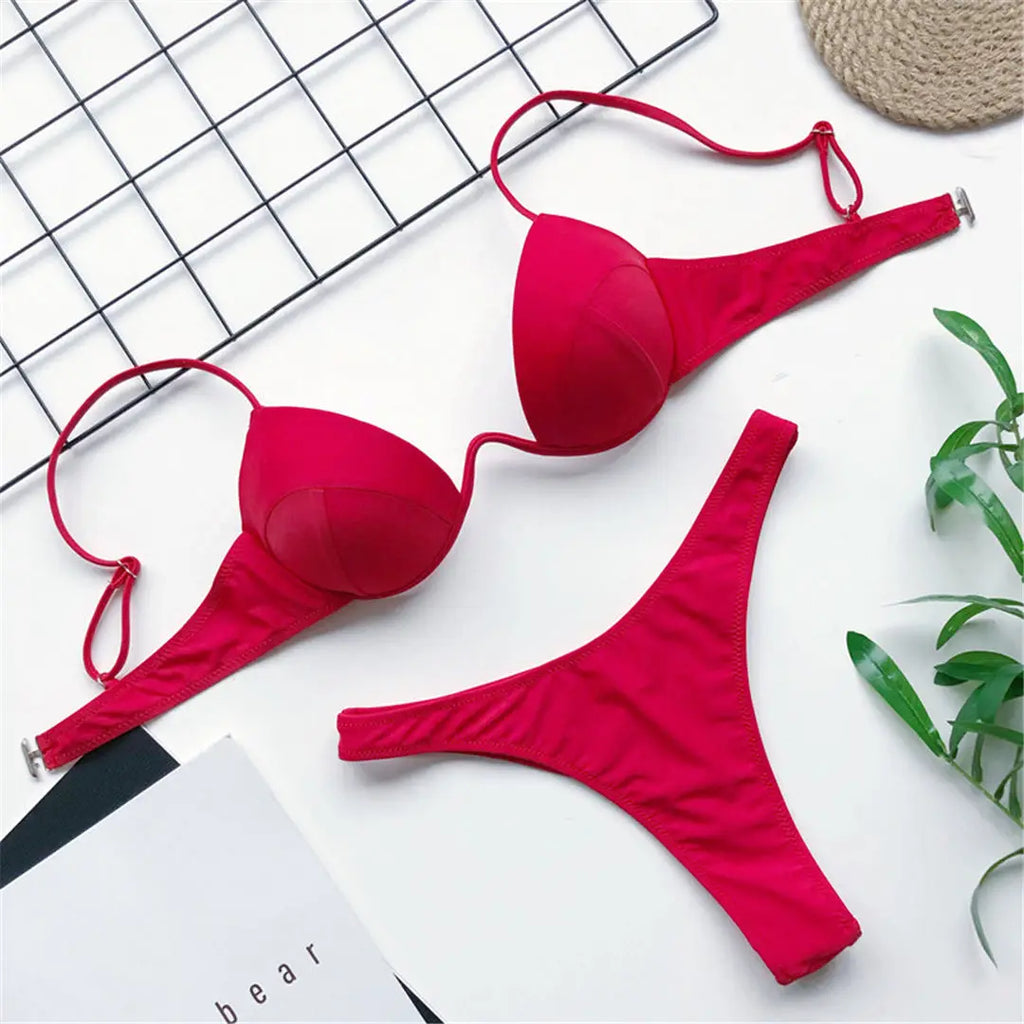 High-Cut Bikini Set