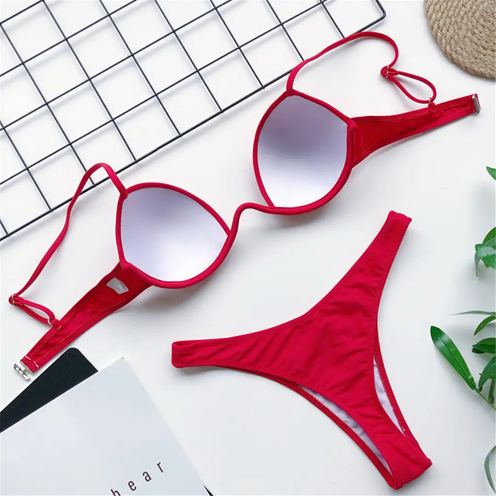High-Cut Bikini Set