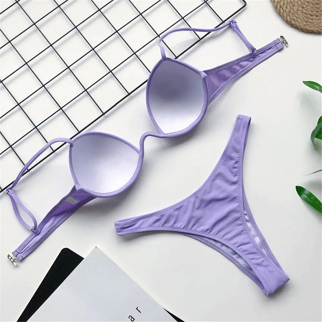 High-Cut Bikini Set