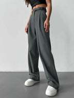 High Waisted Tailored Pants