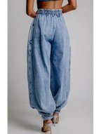| High Waist Balloon Jeans