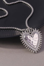 Hip Hop Heart Necklace