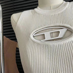 DressBetty - 2024 Edgy Y2K Hollowed Out Crop Top