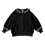 Original Autumn Winter Long Black Thick Coat