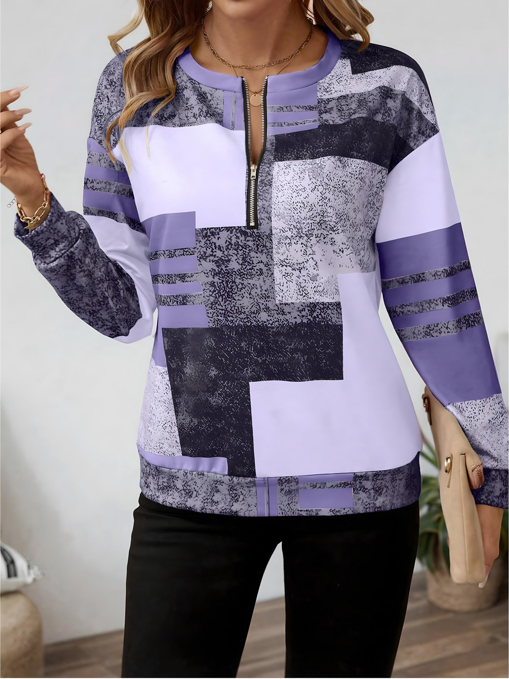 Amy | Half-Zip Pullover