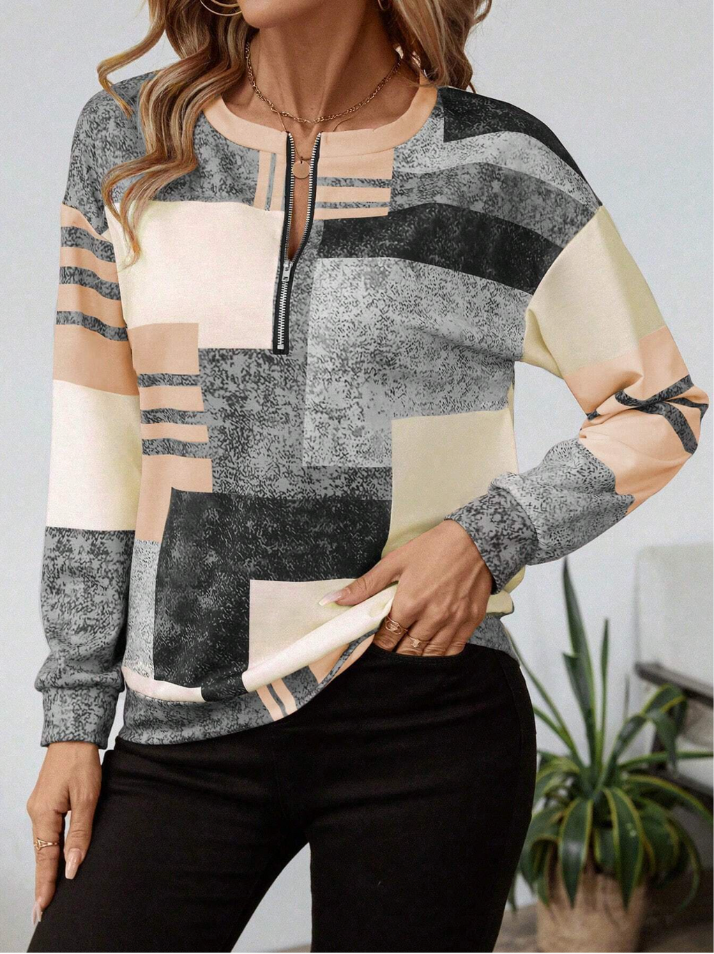 Amy | Half-Zip Pullover