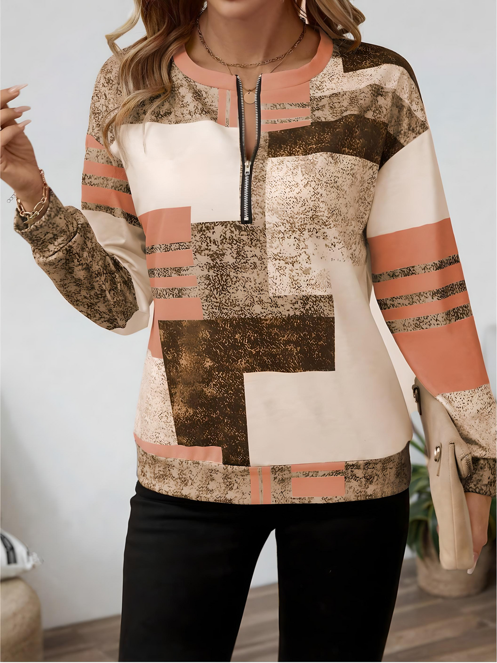 Amy | Half-Zip Pullover