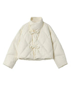 Queen Bow Puffer Jacket