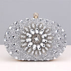 Solar Rhinestone Clutch Bag by Genesis