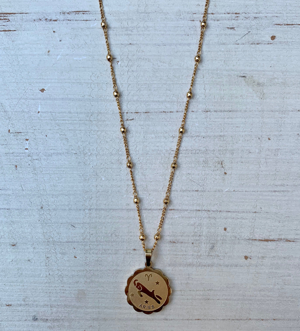 Astrological Pendant Necklace