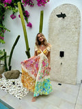Bellina - Summer Dress with Flower Print