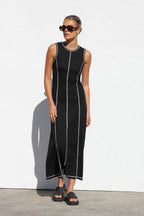 Paloma Boutique Dress Black Chic Silhouette Collection
