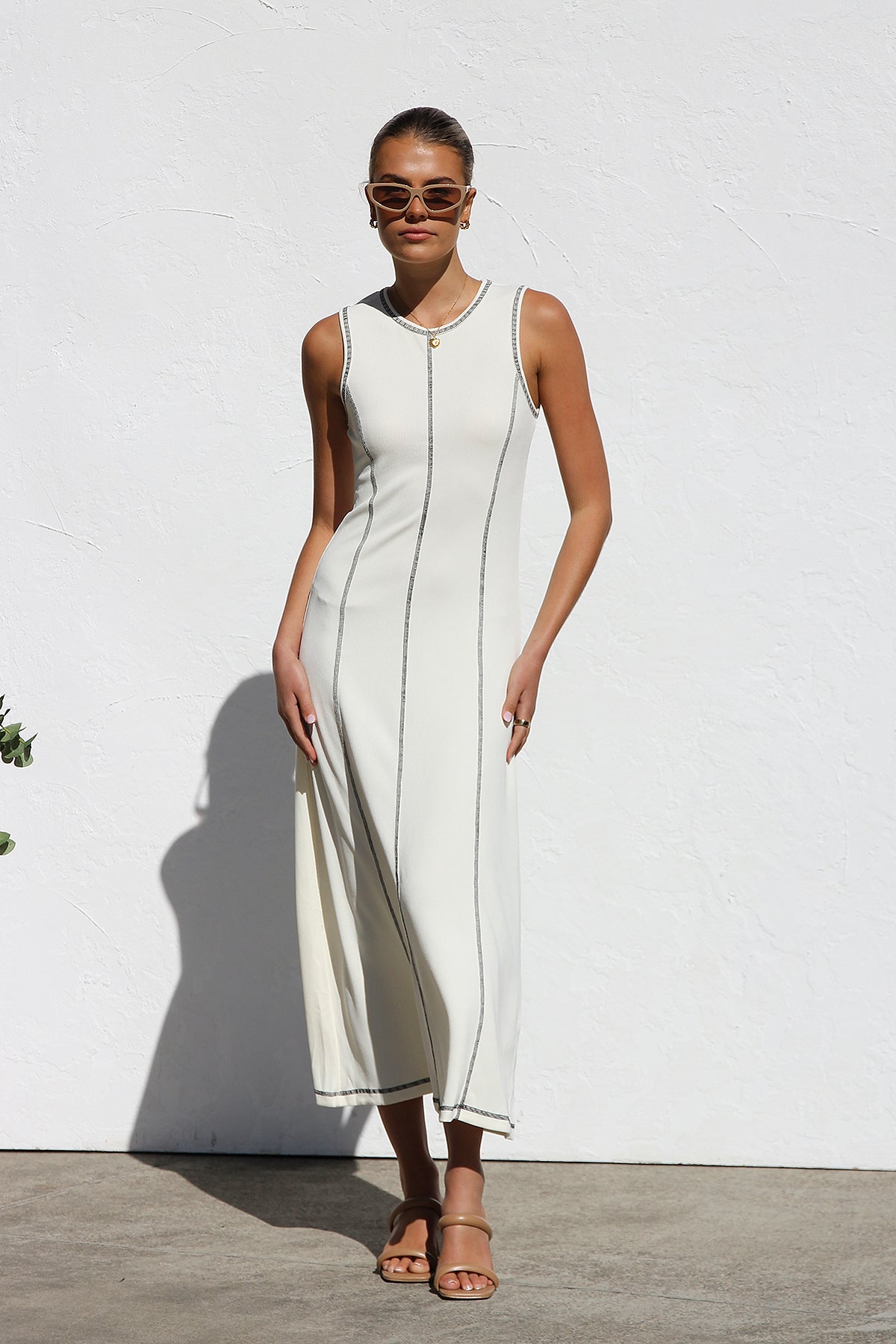 Ofelia Exclusive Dress Cream Evening Wear Edit