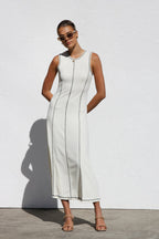Ofelia Exclusive Dress Cream Evening Wear Edit