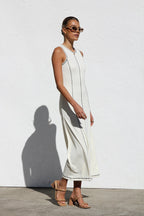 Ofelia Exclusive Dress Cream Evening Wear Edit