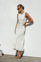 Ofelia Exclusive Dress Cream Evening Wear Edit