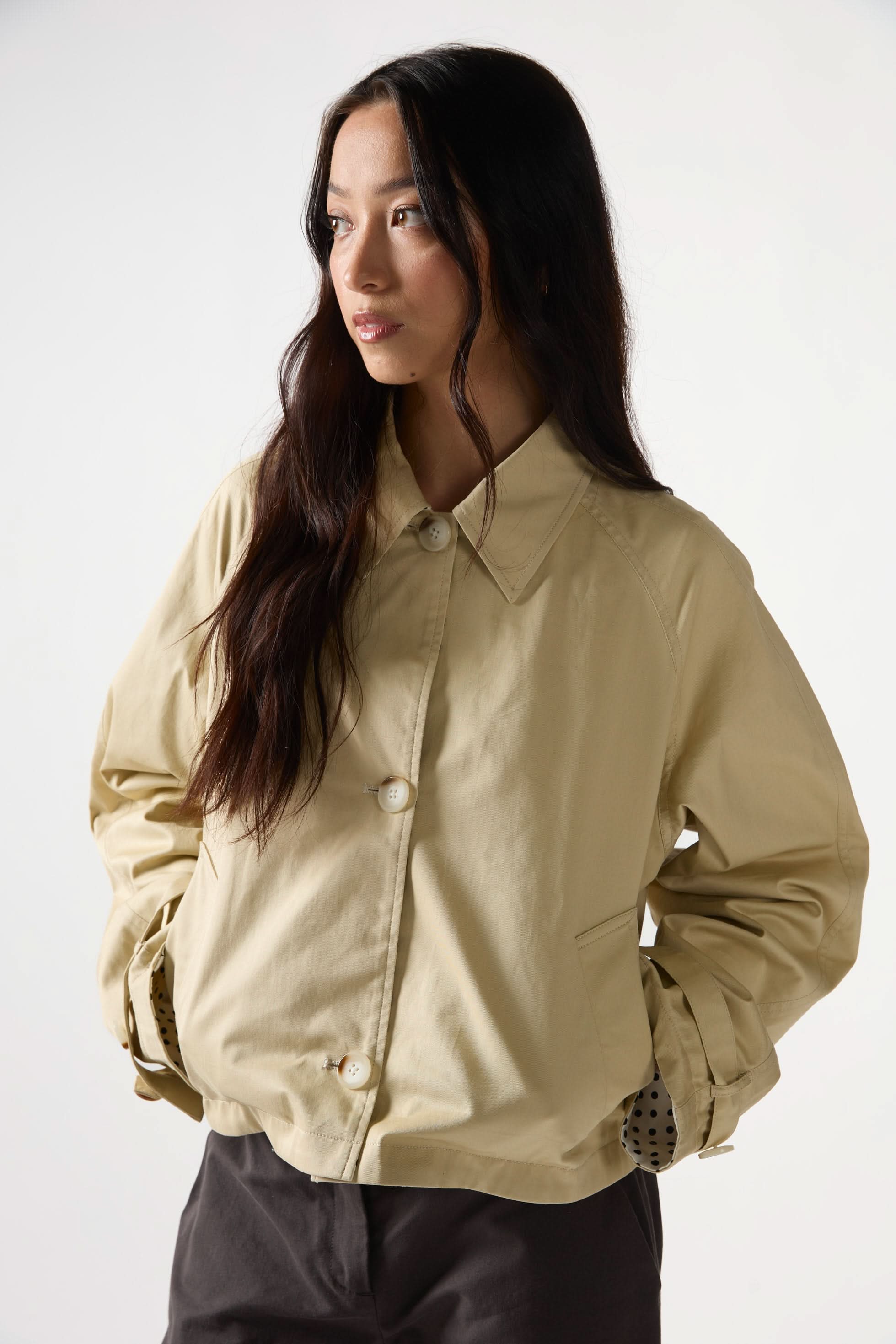 Ruby Reversable Trench Coat