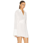 Girls Trip Sheer Shirt Mini Dress