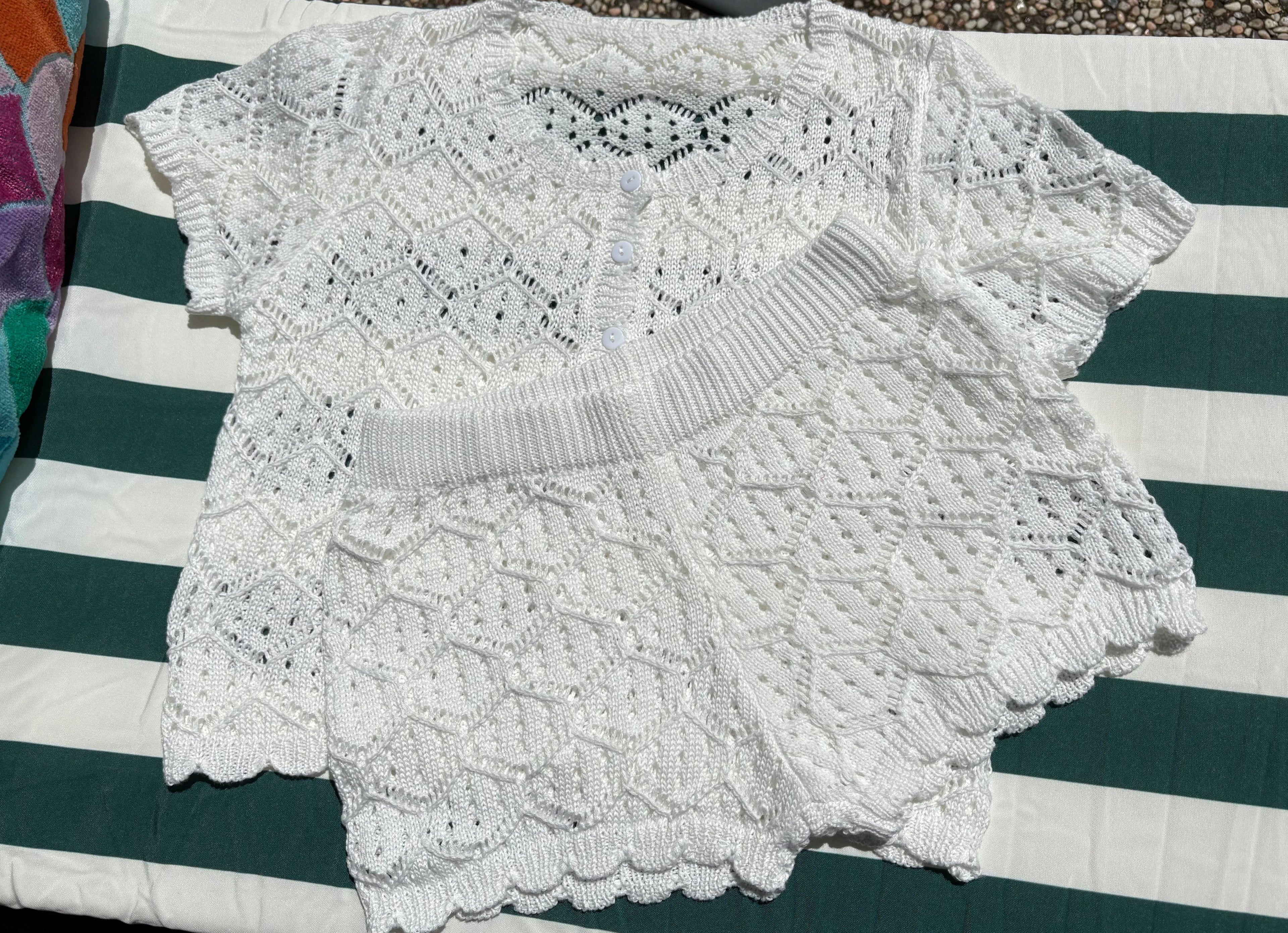 The Mia — Crochet Beach Set with Shorts