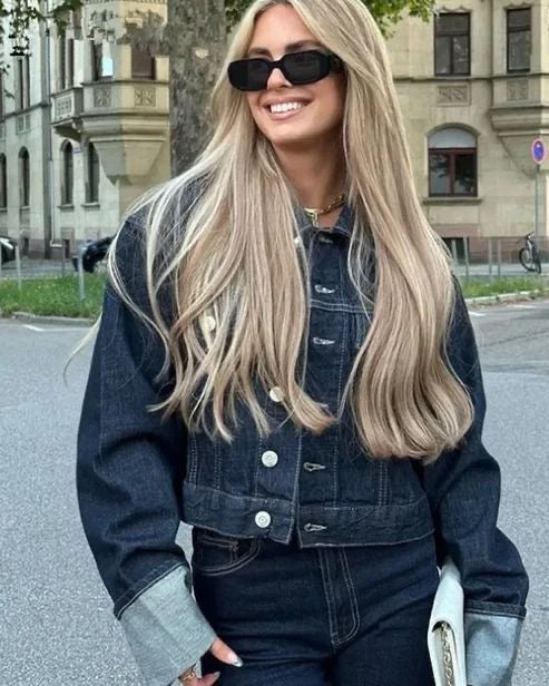 | Women's Cropped Jacket and Pants Set
