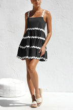 Ileana Aesthetic Mini Dress Chic Silhouette Collection