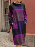 Hana Boutique Vintage Patchwork Dress Premium Wardrobe Essential