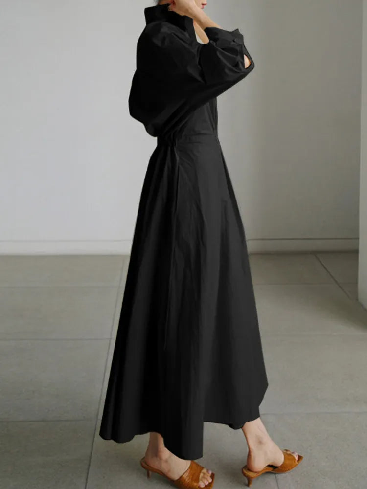 Molly Statement Long Sleeve Dress Everyday Luxe Edit
