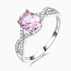 Gemstone Infinity Ring