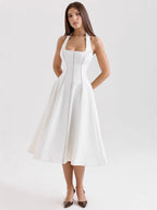 Ada Elegant Midi Dress