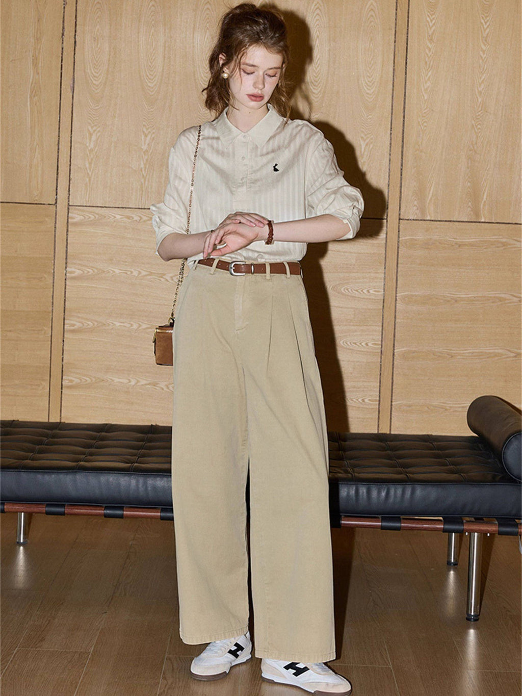 TR Material 3D 3D Printed Long-Sleeved Chiffon Blouse