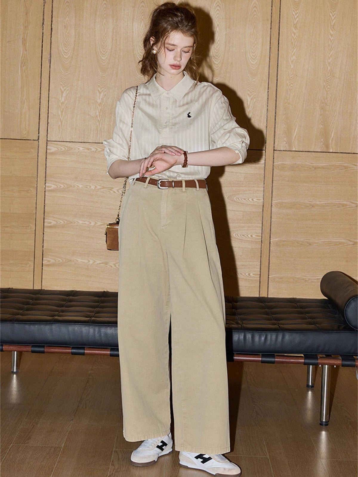 TR Material 3D 3D Printed Long-Sleeved Chiffon Blouse