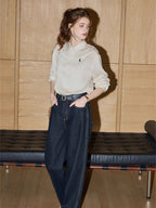 TR Material 3D 3D Printed Long-Sleeved Chiffon Blouse