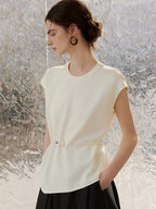 Soft And Smooth Solid Color Brushed Short-sleeved Basic Shirt