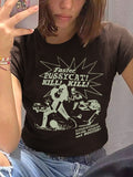 Band Graphic Crop Top