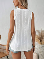 Simple Solid Color Inner Tank Tops