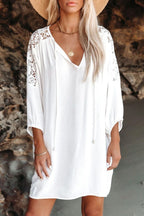 Janeth Aesthetic Light Beach Dress Premium Wardrobe Essential