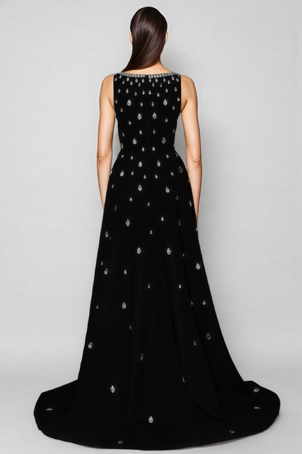 Conjunto Black Diamond Sleeveless Maxi Dress