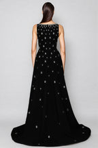 Conjunto Black Diamond Sleeveless Maxi Dress