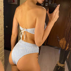 Jacquard Bikini Set