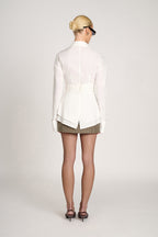 Liora Sinched Blouse